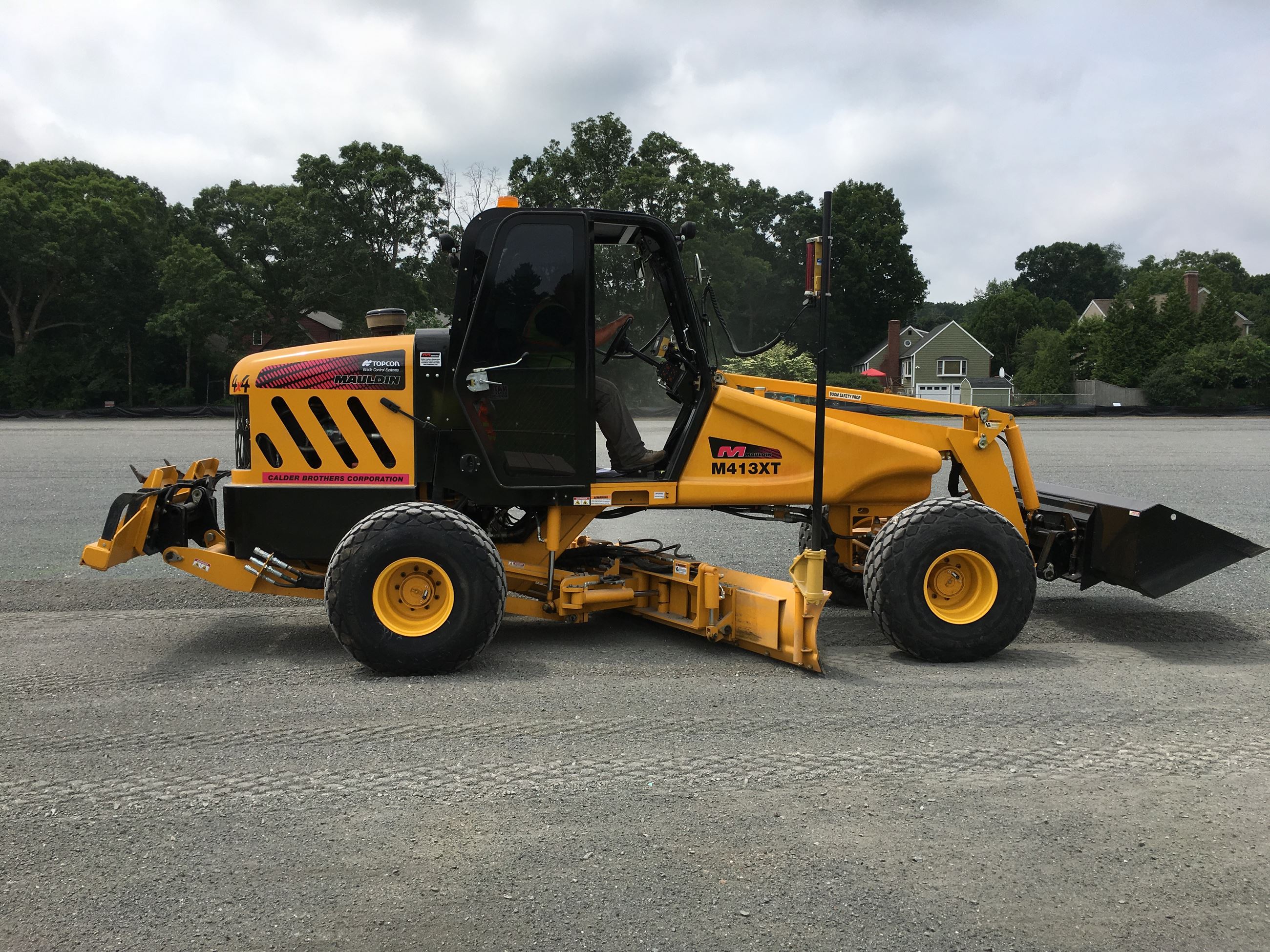 Fine Grading the Sub-base (figure 5)