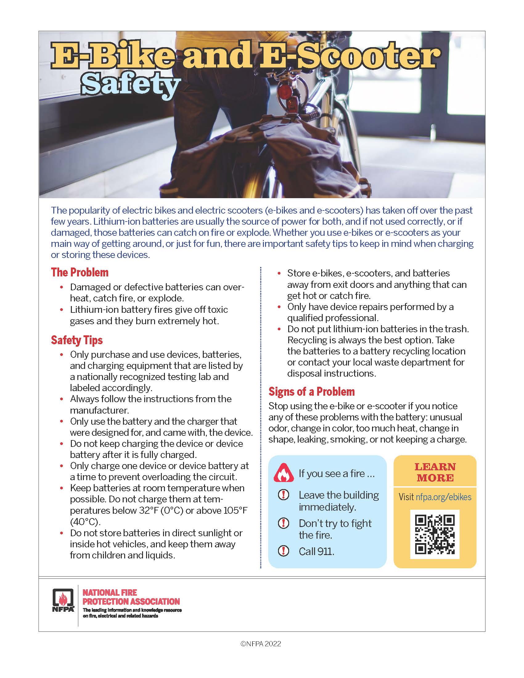 Electric Bike SafetyTips