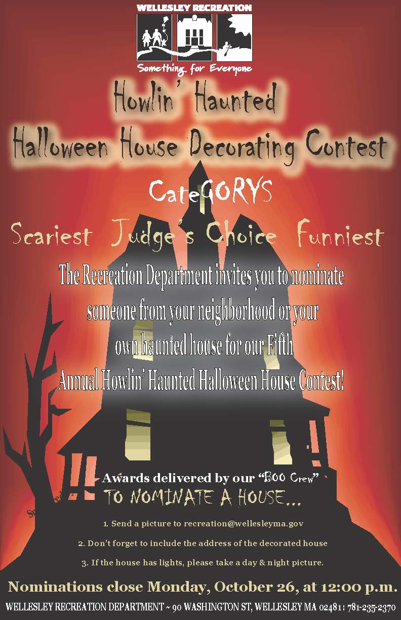 Halloween House Decorating Poster 2020