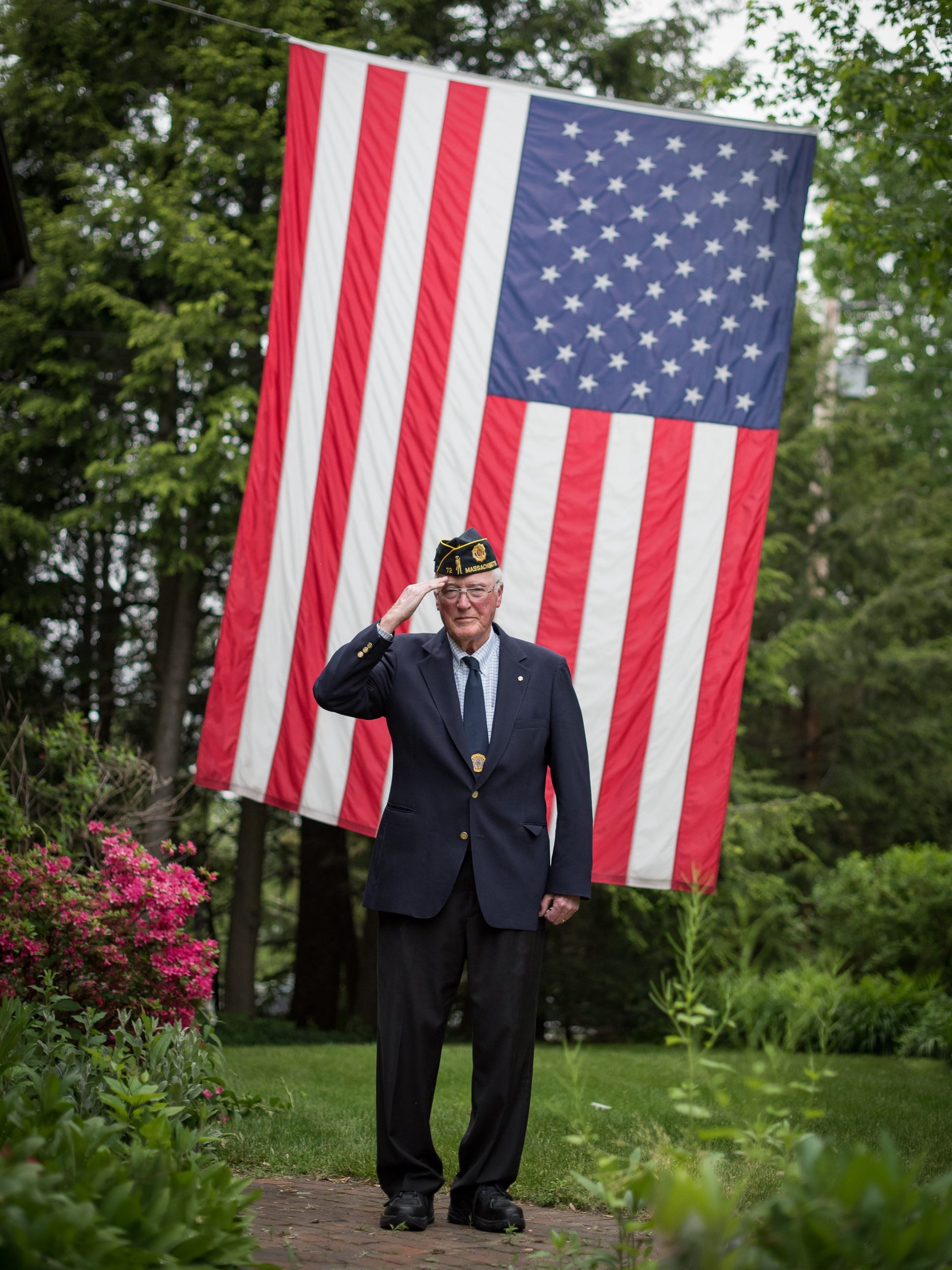 John Saunders_Veterans Display