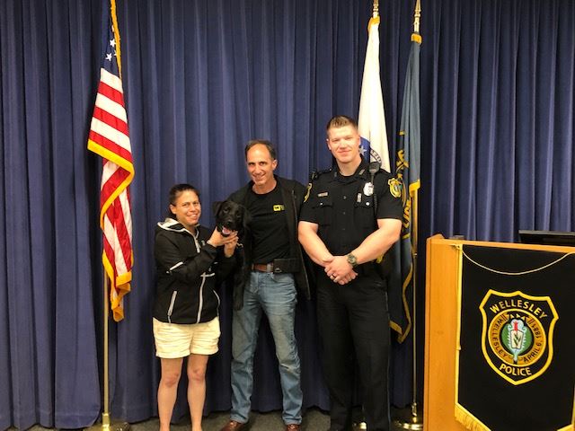 Officer Harris and Ember