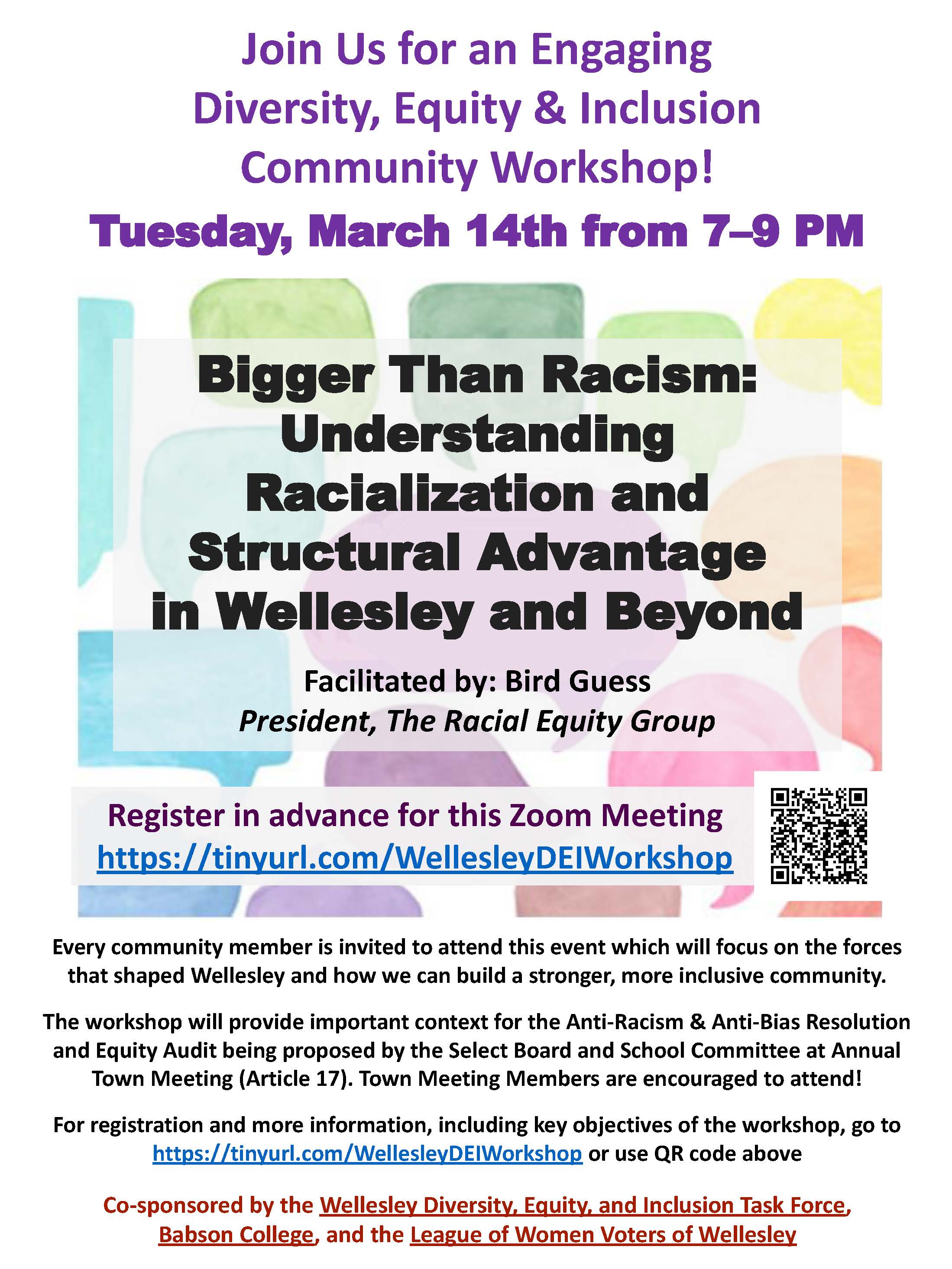Flyer DEI Event 3.14.23